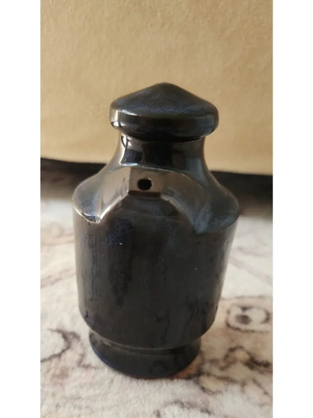 Steinwelder Blue Glaze Soy Suace/Oil/Coffee Pot 5 inches
